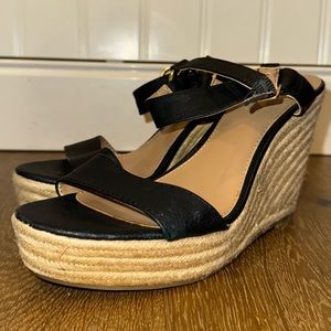 Black Merona Wedges